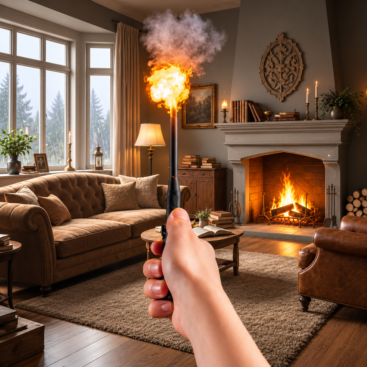 Flame Illusion Wand – Create Realistic Fire Magic in Seconds