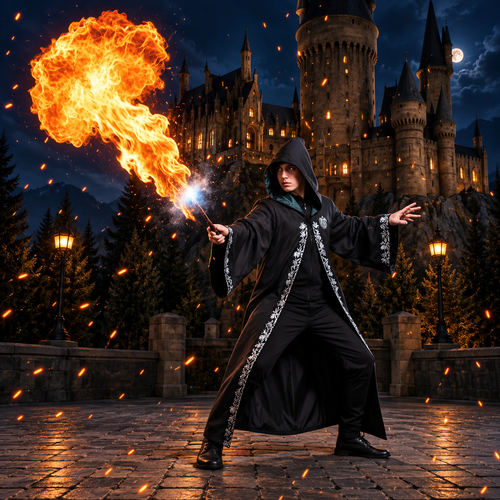Flame Illusion Wand – Create Realistic Fire Magic in Seconds
