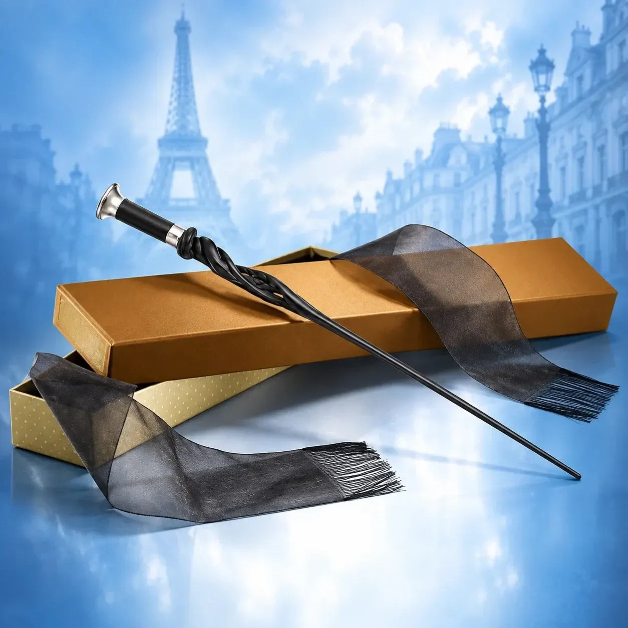 TRIVAREA flame wand with premium presentation box