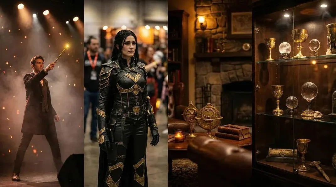 Fantasy creators, costumes and collectible displays